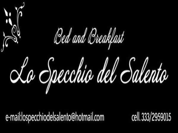 Lo Specchio Del Salento Bed & Breakfast Lecce Dış mekan fotoğraf
